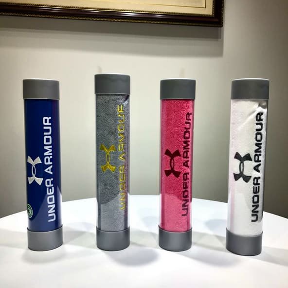 Quick-drying cotton sports towel for gym and workout